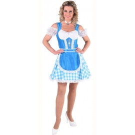 Déguisement tyrolienne turquoise femme luxe Déguisement tyrolienne turquoise femme luxe