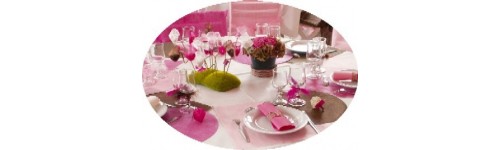 Fuschia, Rose, Saumon