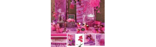 Chocolat, Fuschia, Rose, Caf&eacute;