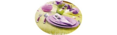 Lilas, Vert Anis, Parme