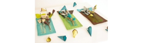 Pochettes A Couverts et Serviettes