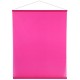 Tenture de salle fuschia brillant mat zoom cote mat