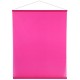 Tenture de salle fuschia brillant mat zoom cote mat