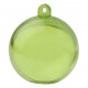 Boule transparente vert anis 4 cm boule plexi les 6
