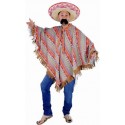 Costume Poncho Mexicain Deluxe Adulte
