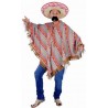 Costume Poncho Mexicain Deluxe Adulte