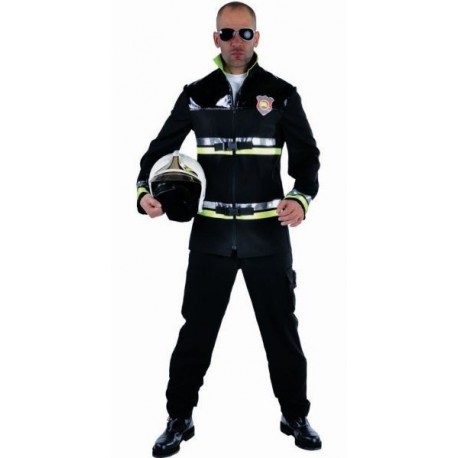 Costume de déguisement Sapeur Pompier Luxe Homme