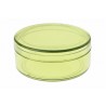 6 Boîtes Dragées Rondes Transparentes Couleur 5.5 cm