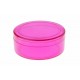 Boite dragees fuschia ronde les 6