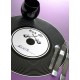 Sets de Table Disque Vinyle Noir Rock'n Roll 34 cm les 6