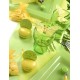 Papillon couleur en Plumes deco table festive