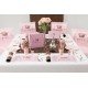 6 Marque place Chevalet Princesse Rose deco table chic