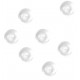 Perles de Pluie blanche goutte de pluie 7 mm les 300