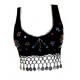 Déguisement Bustier Oriental Noir Strass Couleur Femme