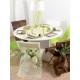 Housse de chaise Intissé avec noeud deco mariage