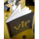 Livre d or VIP Noir Paillete Or deco chic very important party