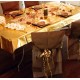 Housses de Chaise Chocolat Intissé Uni