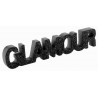 Mot Glamour en Bois Pailleté Déco de Table