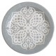 Assiette Motif Oriental carton argent 23 cm les 10