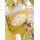 Livre d'or oriental or et blanc