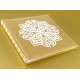 Livre d'or oriental or et blanc