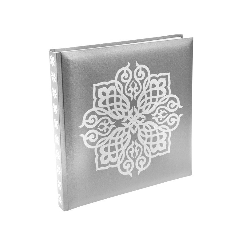 Livre D Or Oriental Argent Blanc Livre D Or Mariage Et Fetes