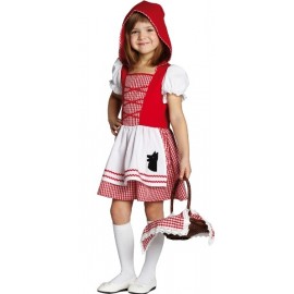 Déguisement le petit chaperon rouge fille