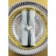 Assiette Carton Métallisé Argent Ronde 18 cm les 10