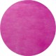 Sets de Table Rond Intisse Uni Les 50 Fuschia