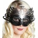 Masque loup Venitien Domino argent loup de Venise