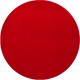 Sets de Table Rond Intisse Uni Les 50 Rouge