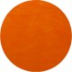 Sets de Table Rond Intisse Uni Les 50 Orange