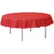 Nappe intisse rouge ronde
