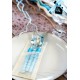 Pochettes A Couverts et Serviette en Sinamay Les 4