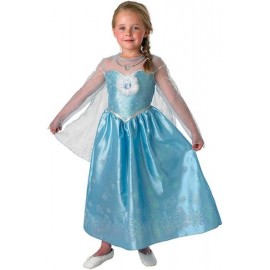 Déguisement Elsa La reine des Neiges Disney Frozen deluxe enfant