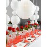 Lanterne Boule Chinoise Papier Blanc 50 cm