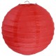 Lanterne Boule Chinoise Papier Rouge 50 cm