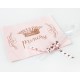 Serviettes de table Princesse papier rose les 20