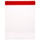 Chemin de table tulle rouge