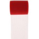 Ruban tulle rouge