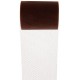 Ruban tulle chocolat