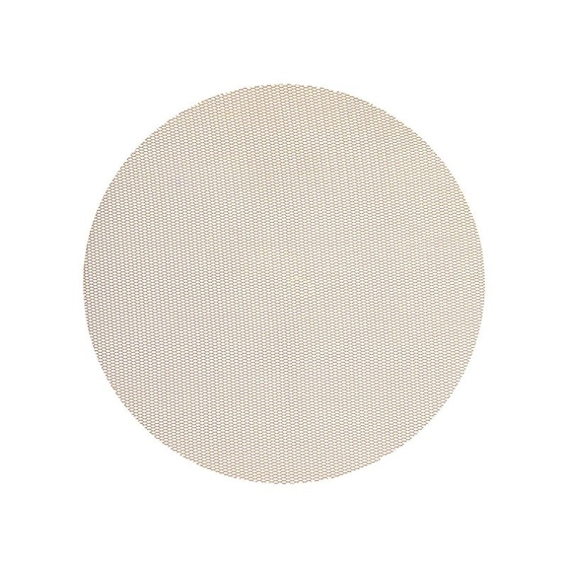 Lot De 25 Ronds De Tulle Cristal Blanc Ø23cm - Pour Dragées De Mariage Ou Baptême - Sans Ruban