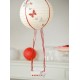 Lanterne boule chinoise papier blanc idee deco