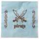 Serviettes de table Pirate bleu ciel les 20