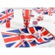 Serviette de table Angleterre drapeau Union Jack en papier