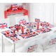 Set de table Angleterre drapeau Anglais les 6