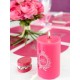 Bougie Just Married Fushia 11 cm Bougie Mariage