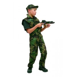 Déguisement soldat commando garçon