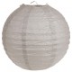 Lanterne boule chinoise papier taupe 50 cm