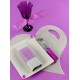 Set de table coeur intisse deco de table 